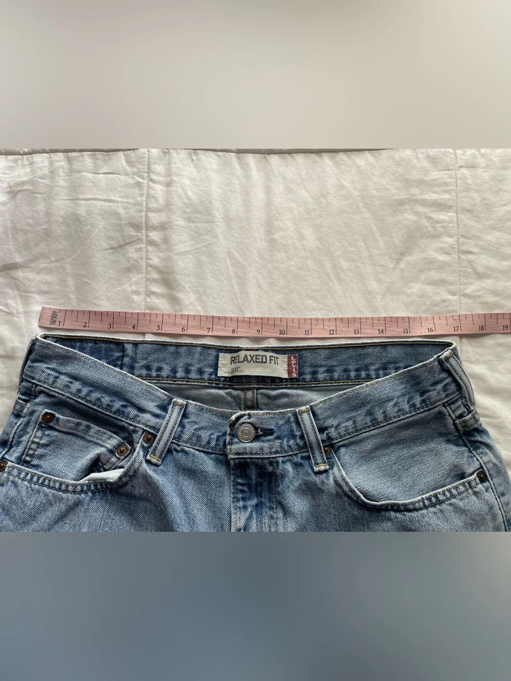 Levis 550 Relaxed Fit Jeans 34x32 Made In Mexico 100% Cotton 2011 Y2K‎ Classic